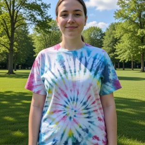 Rainbow Spiral Men's L