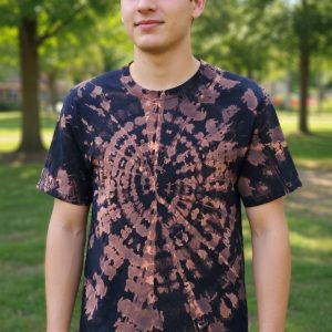 Reverse Dye Spiderweb Mandala Men's M